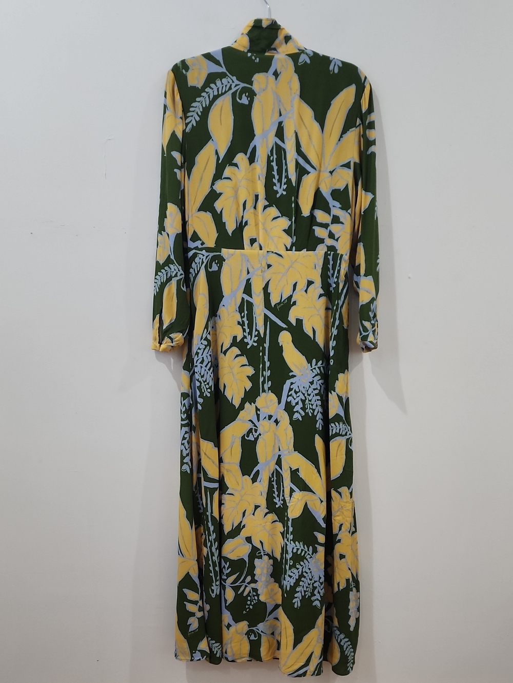 Farm Rio Foliage Sketch V Neck Maxi Dress - Picture 7 of 16